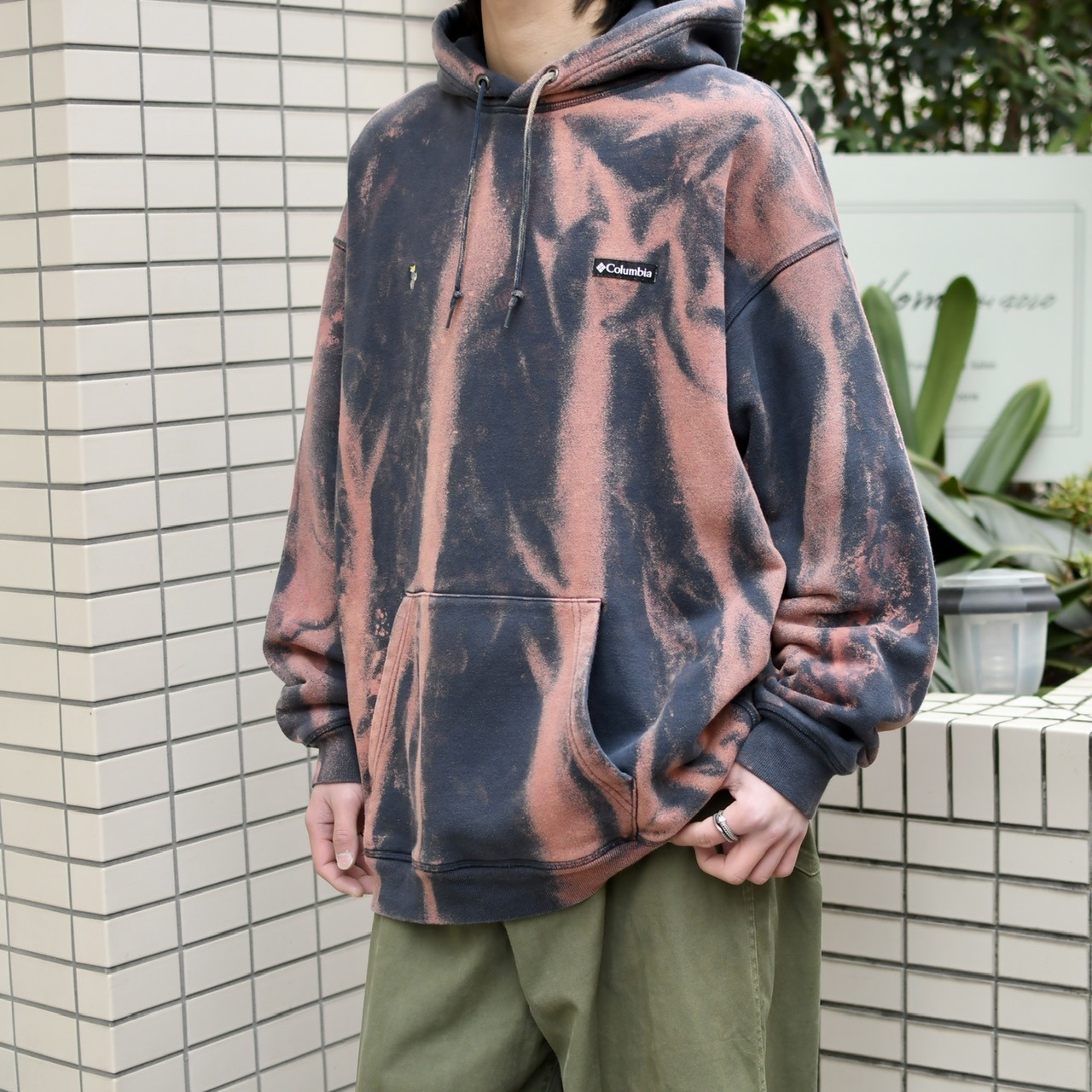 Columbia bleach hoodie