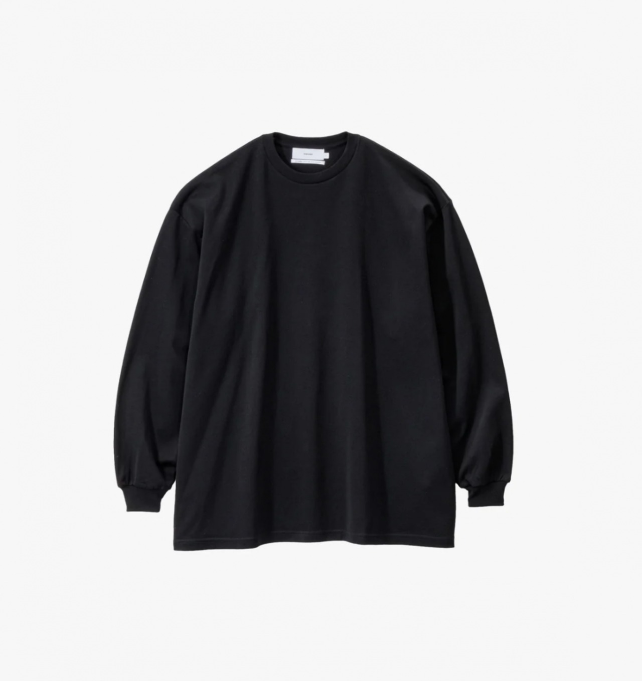 【Graphpaper】Brushed Mockrody Crew Neck L/S Tee