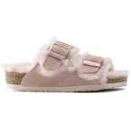 ［BIRKENSTOCK］Arizona／アリゾナ Kids Suede Shearling (26-35)｜Light Rose