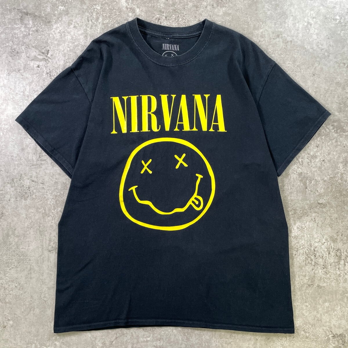 NIRVANA ニルヴァーナ スマイル バンドTシャツ メンズL 古着 アメカジ