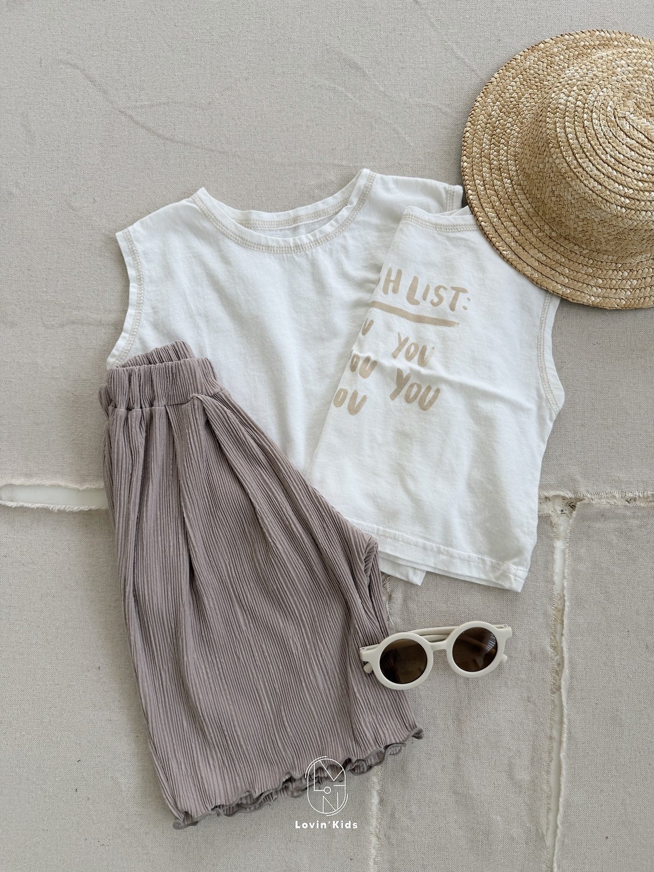 [Lovin' Kids] Pleated Pants / [러빈] 플리츠팬츠