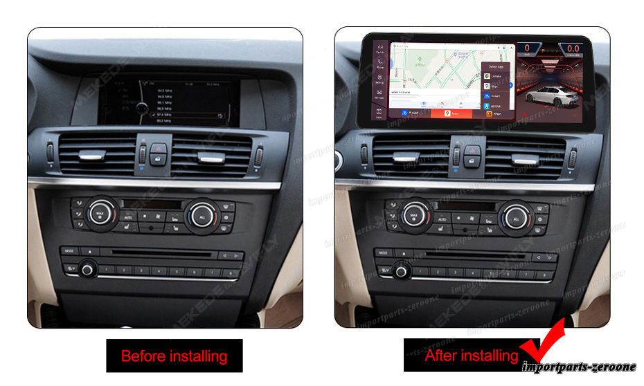 BMW X3 F25 CIC アンドロイドナビ 12.3インチ 668S 6+64G -RA-1119 BMW X3 F25 CIC アンドロイドナビ 12.3インチ 668S 6+64G -RA-1119