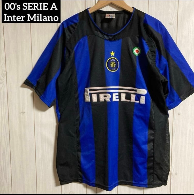 00sイタリアセリエAインテルミラノヴィンテージ サッカーレプリカ