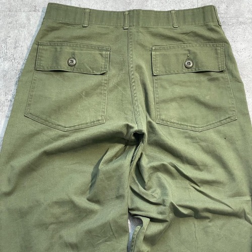 80s アメリカ軍 実物 OG-507 ベイカーパンツ 34/29 詳細写真17
