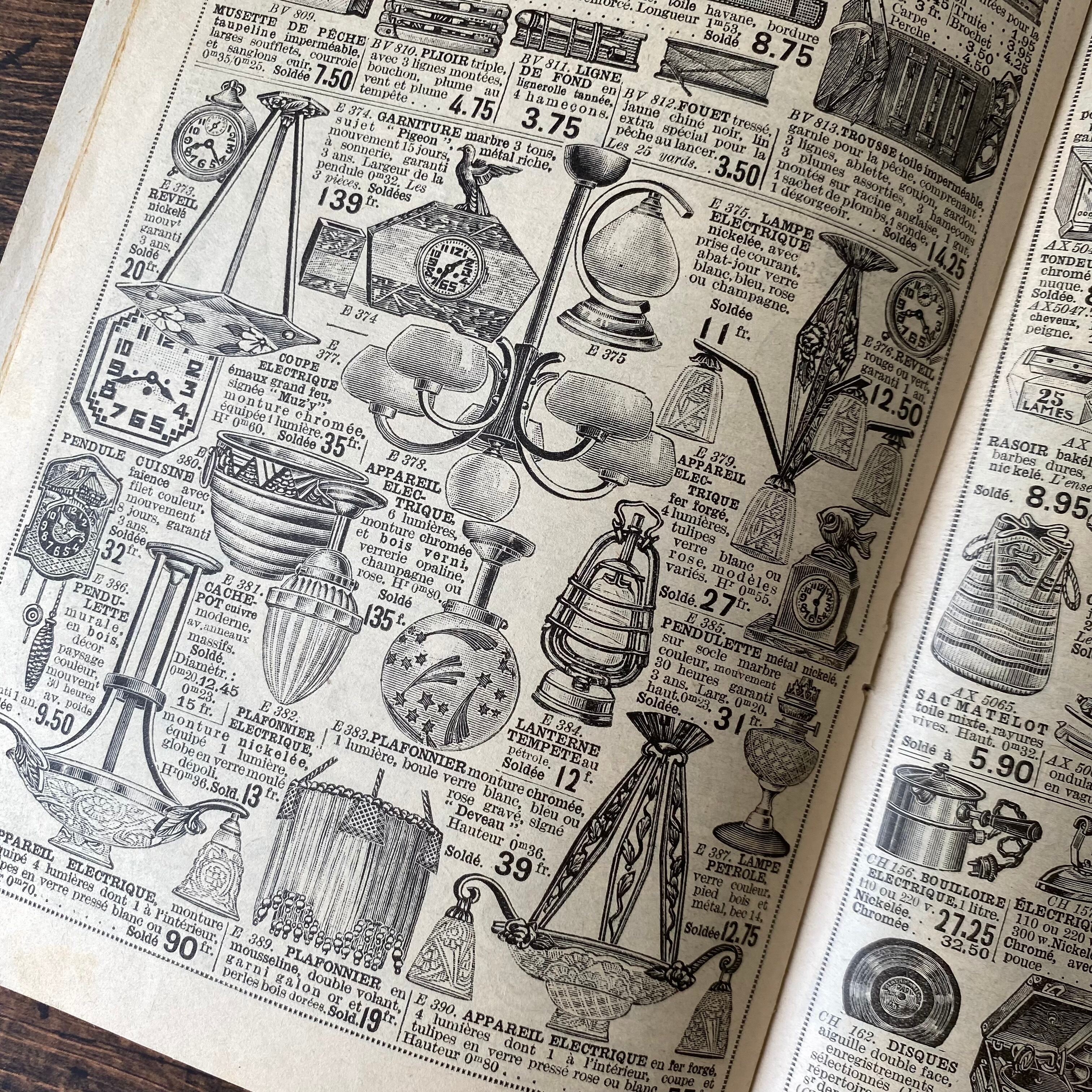 パリの百貨店 Samaritaine カタログ・フランスアンティーク / vp0243