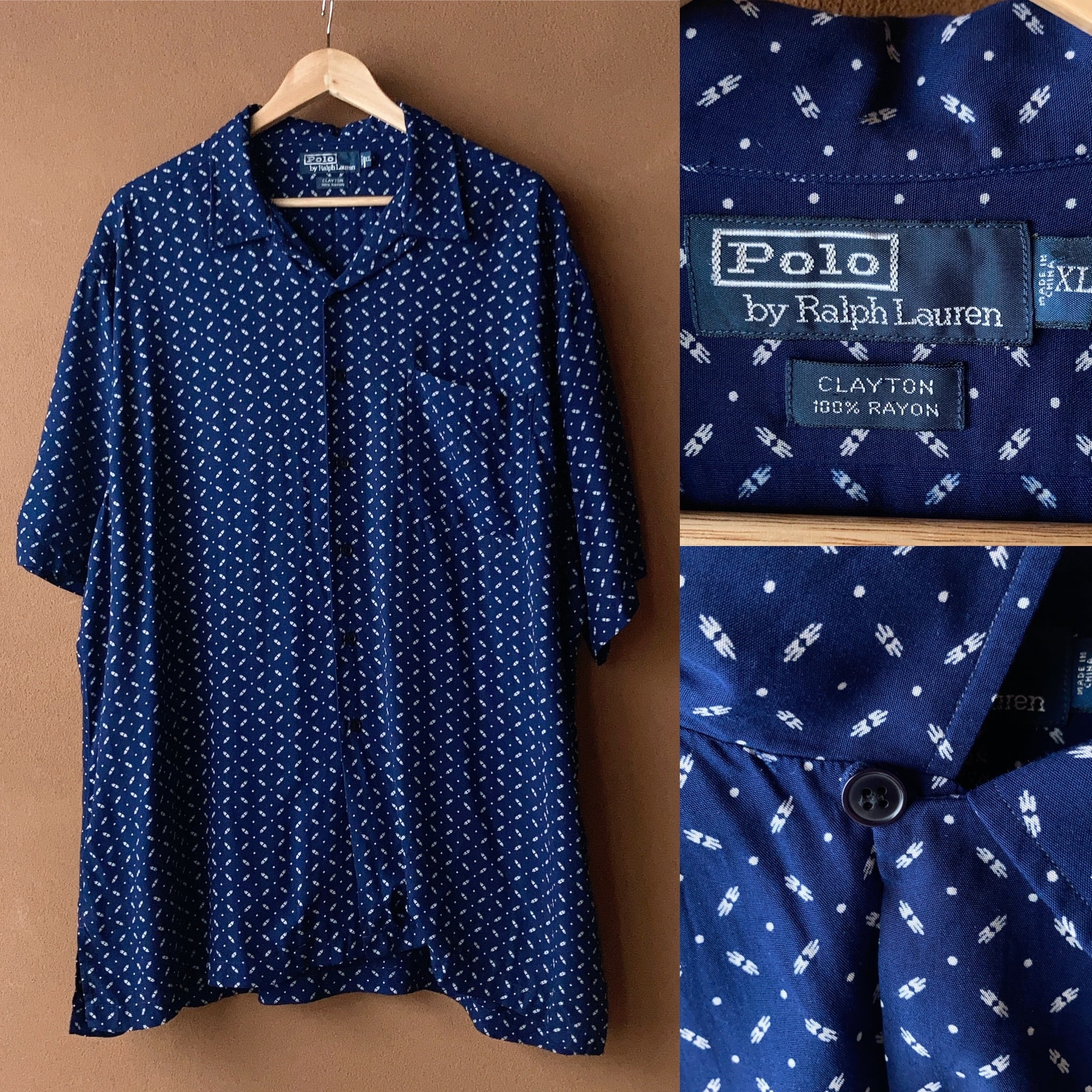 90s POLO Ralph Louren ポロ ラルフローレン CLAYTON