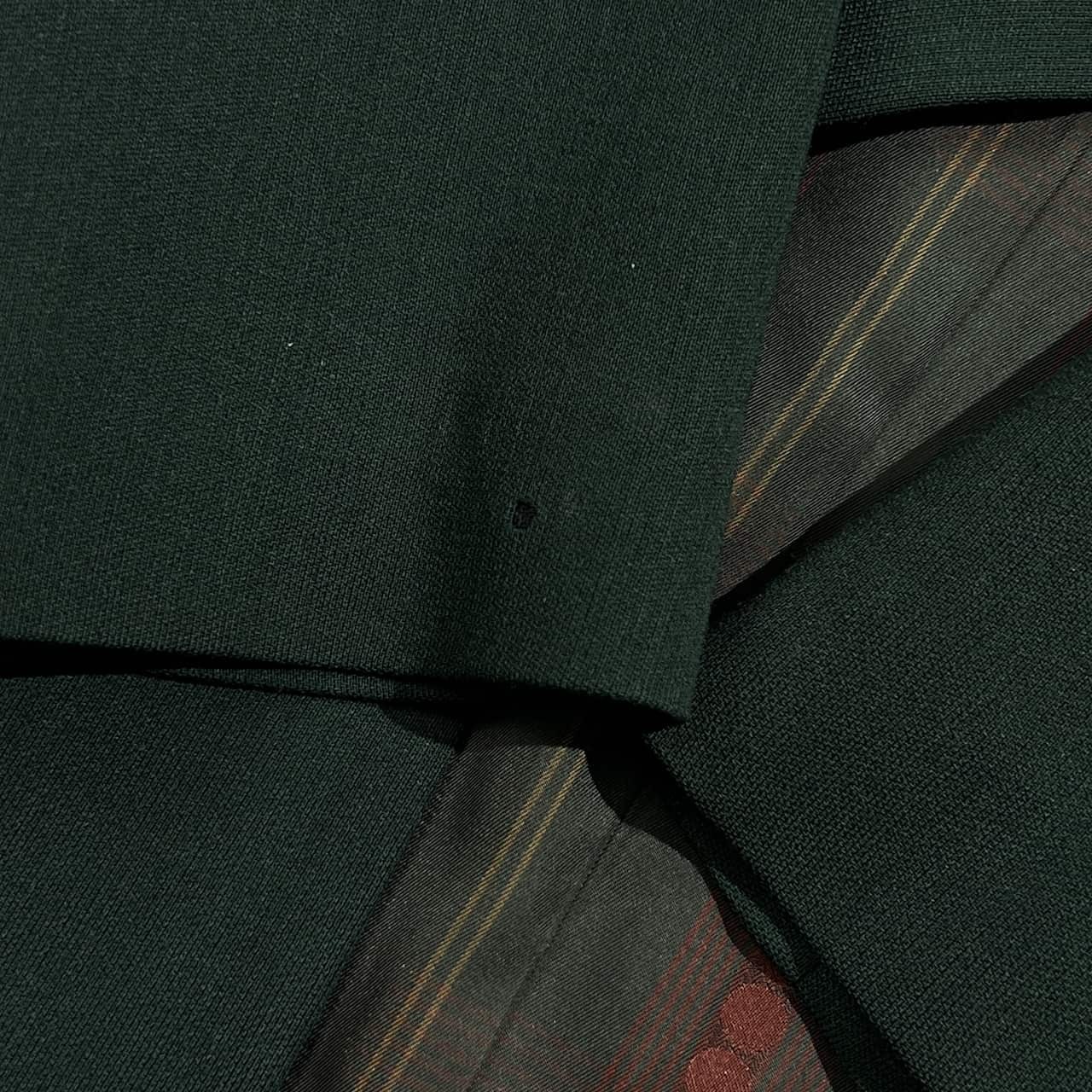 90s NICOLE ニコル デザイン ウール テーラードジャケット /ダークグリーン系 メンズ ビンテージ