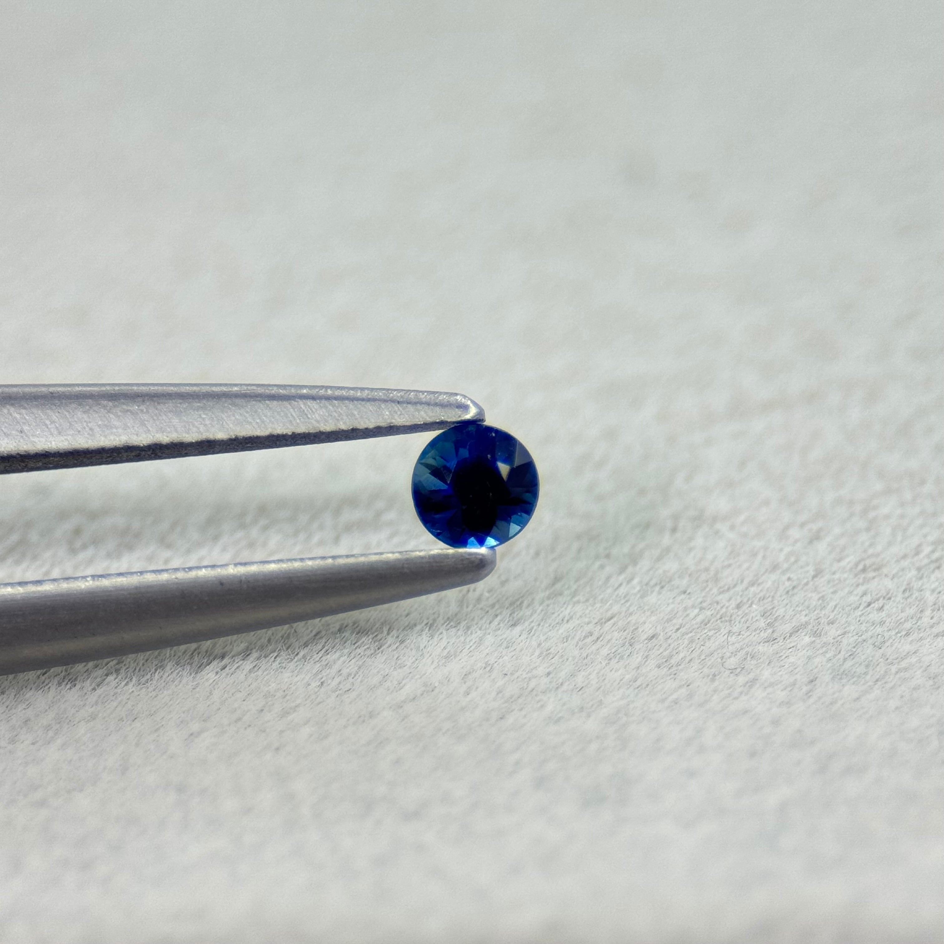 バイカラーサファイア 3.1×3.1 0.17ct オーストラリア産No.778 | PAY ID
