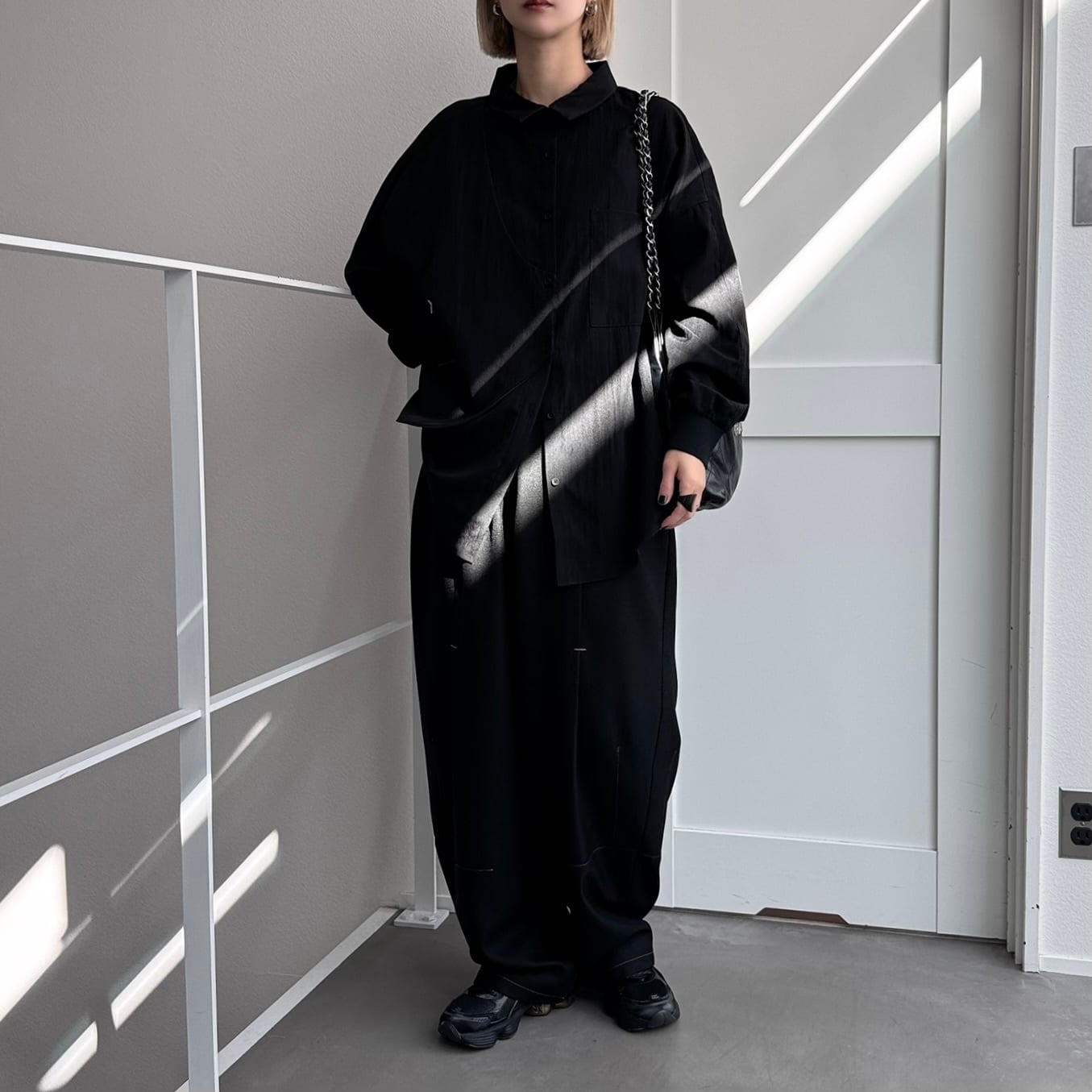 zipデザインオーバーSH/ブラック | CFT.