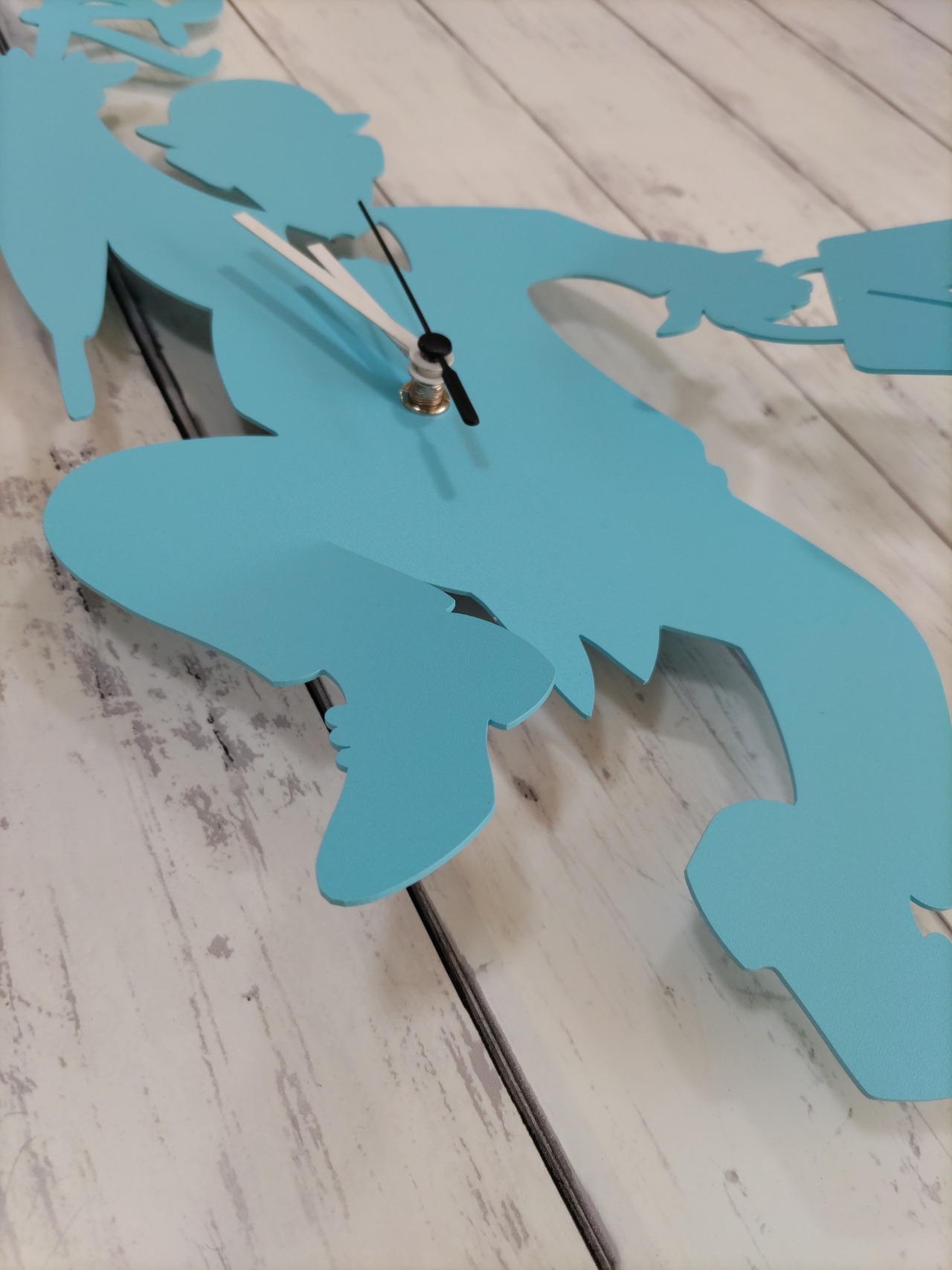 Arti e Mestieri CHARLIE 掛け時計 壁掛け時計 輸入インテリア チャップリン 映画　ポップアート 11135-53