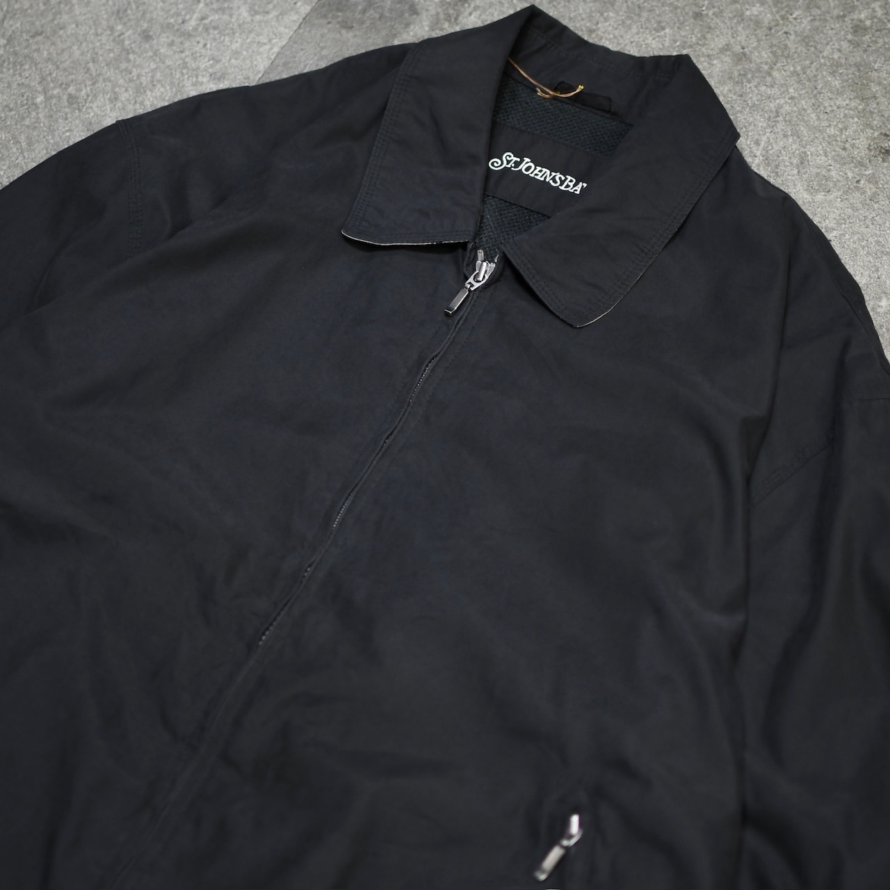 St.John's Bay fake suede blouson black