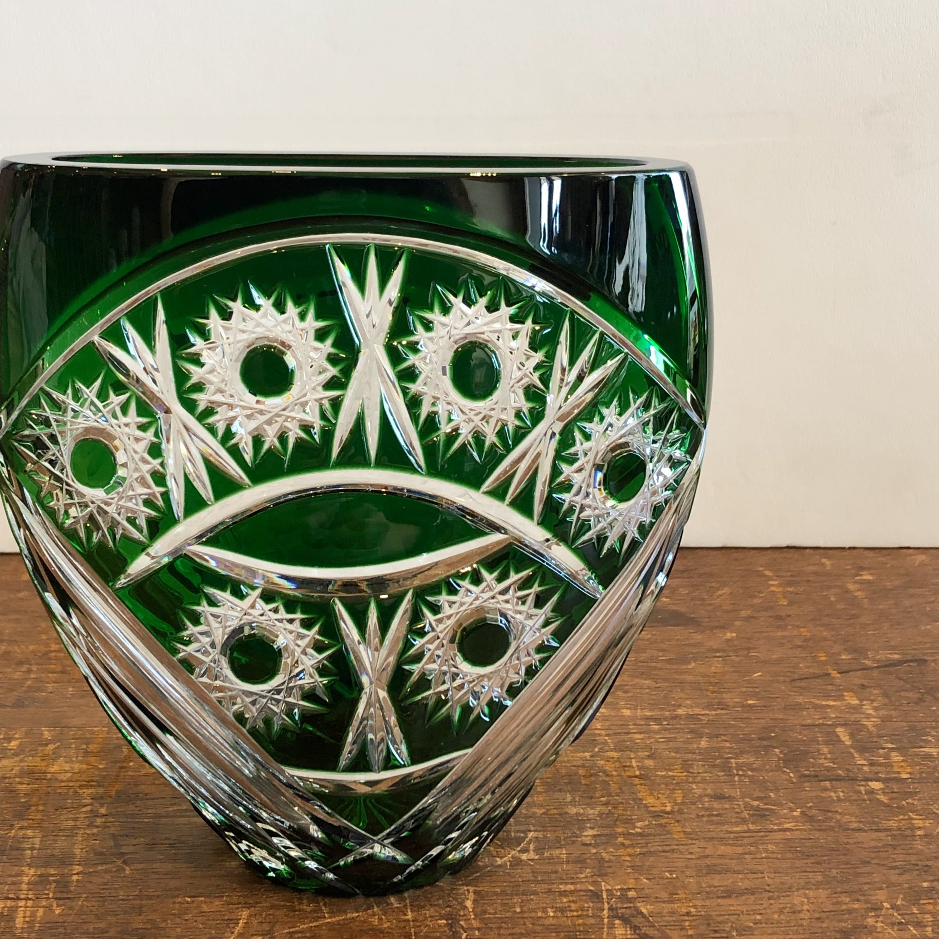 ELBE crystal vase | POTLATCH