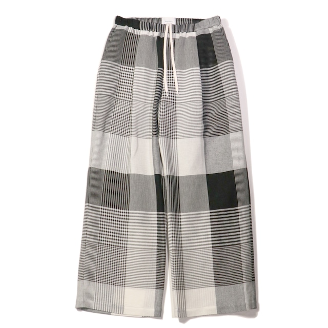 superNova. Mesh pants - Check / Black