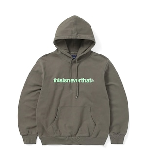 [THISISNEVERTHAT] T-Logo LT Hoodie Dark Mocha 正規品 韓国ブランド 韓国ファッション 韓国代行 ディスイズネバーザット THISIS NEVERTHAT