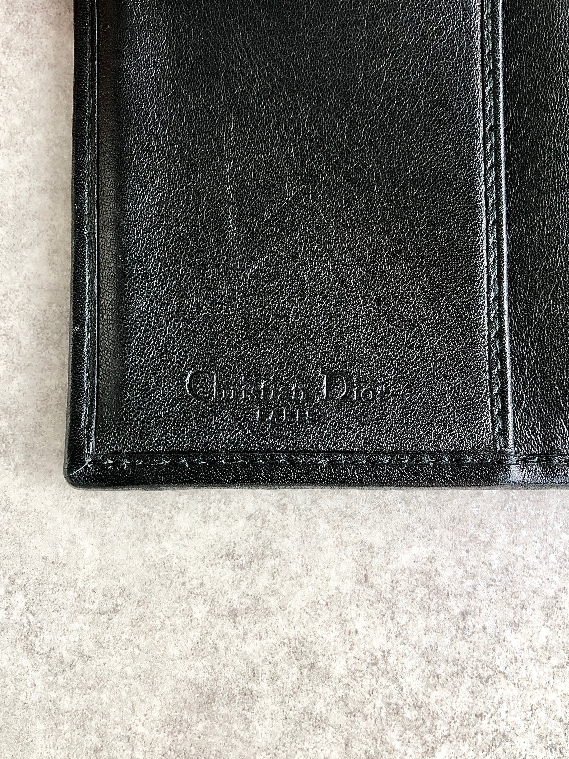 Christian Dior クリスチャン ディオール トロッター 財布 ブラック