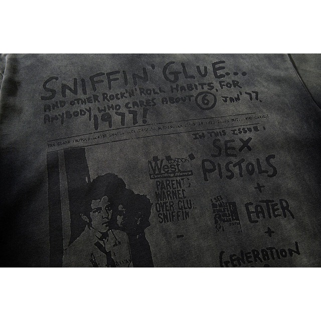 ヴィンテージライクウォッシュプリントTシャツ 2col   R01996