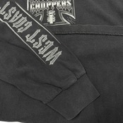 【WEST COAST CHOPPERS】ウエストコーストチョッパーズ "IRON CROSS & LOGO" ロングスリーブTシャツ