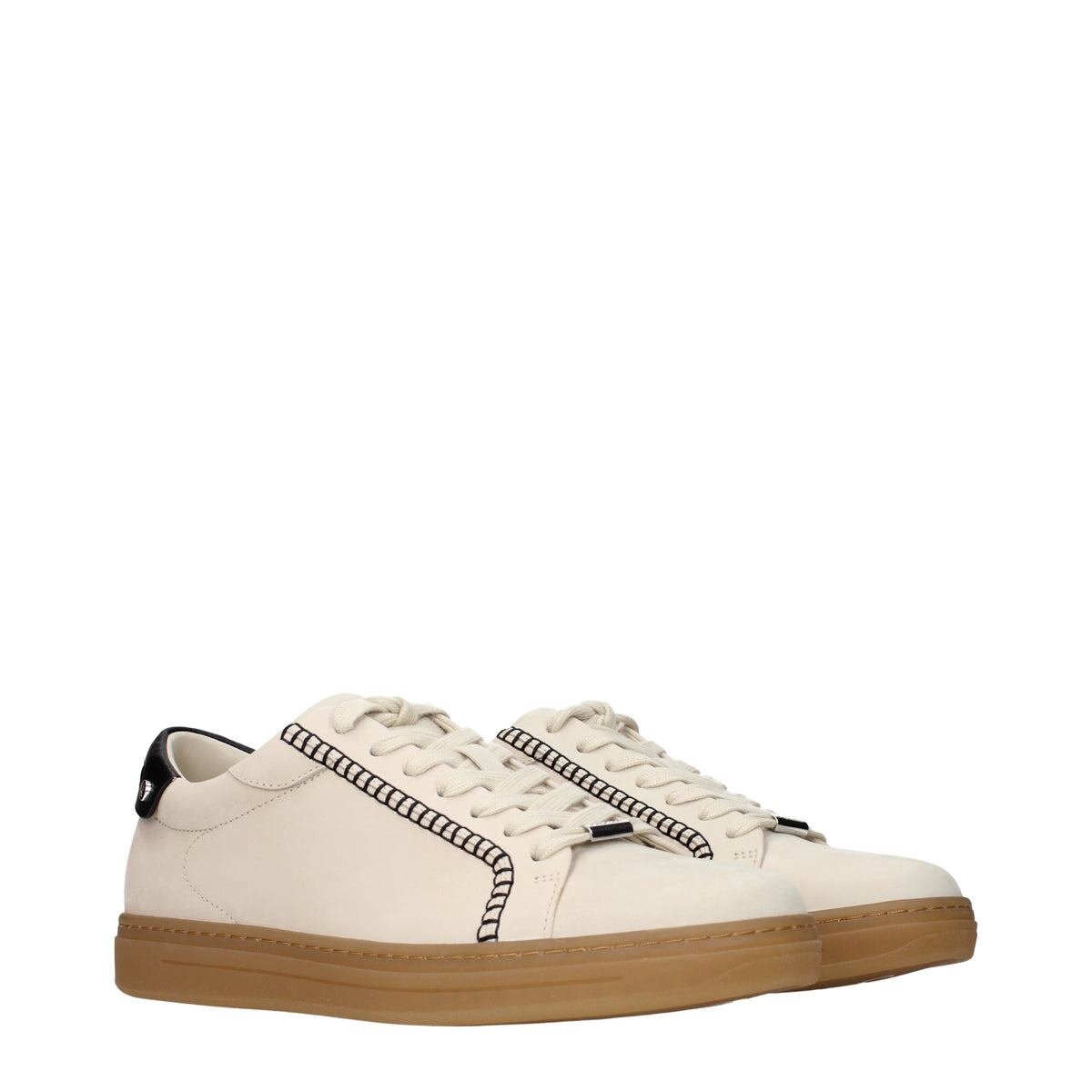 JIMMY CHOO ジミーチュウ メンズ スニーカー スエード ベージュ
