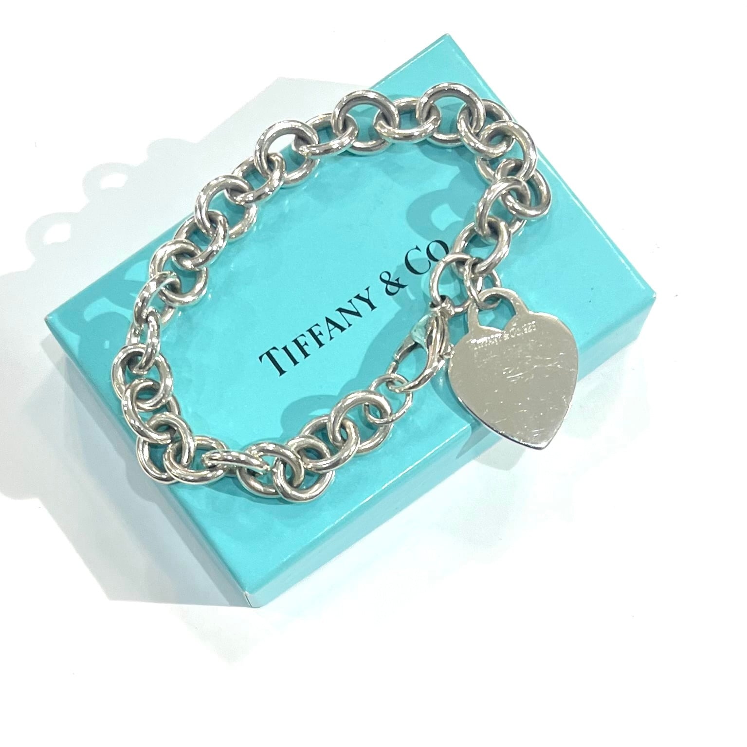 TIFFANY&CO. 】2662 ティファニーハートタグブレスレット シルバー925