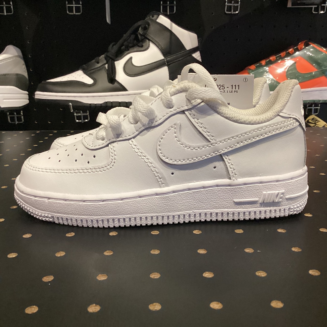 Nike PS Air Force 1 Low LE "Triple White" US11c/17cm