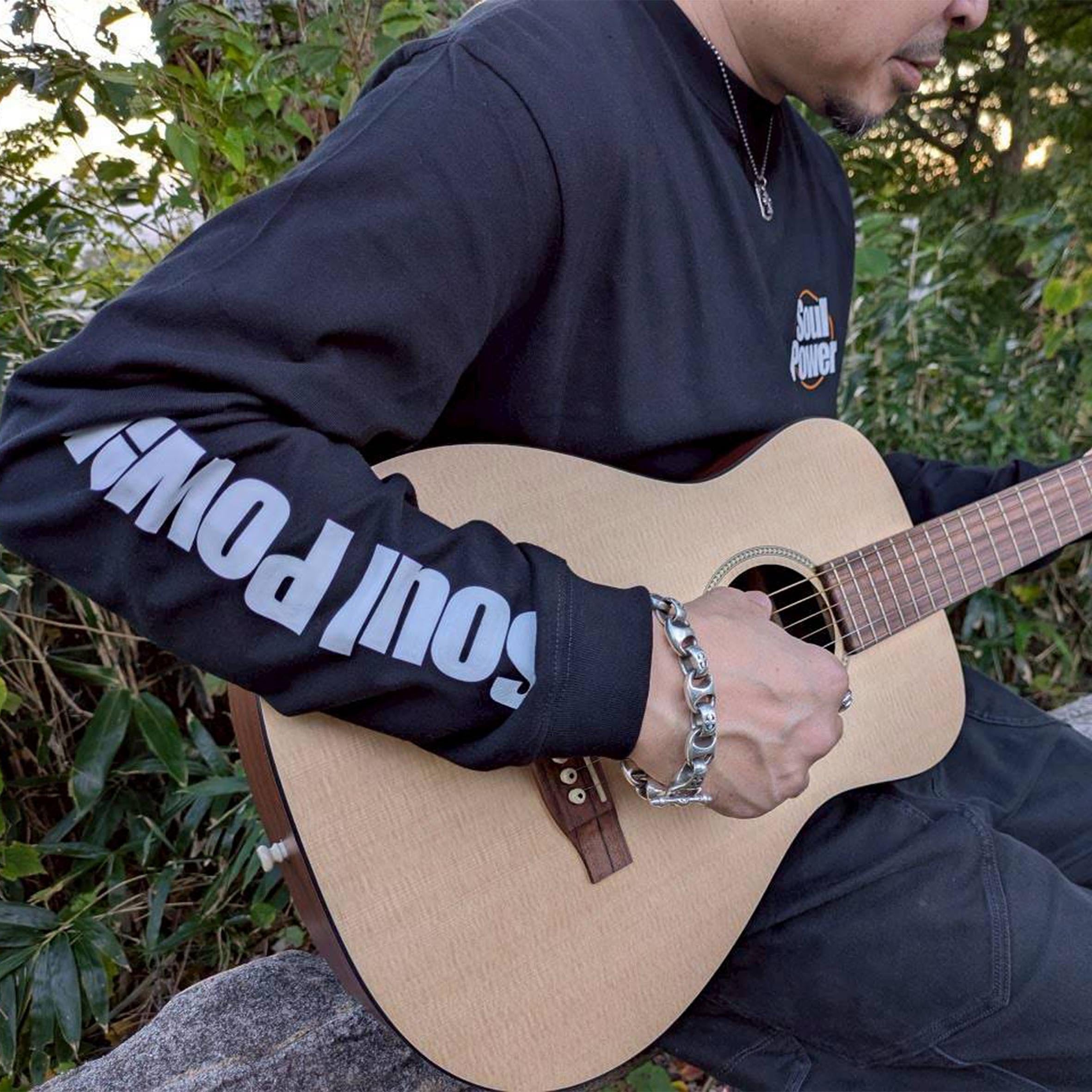 【富山ソウルパワー】Soul Power 長袖Tシャツ【ライブハウス】