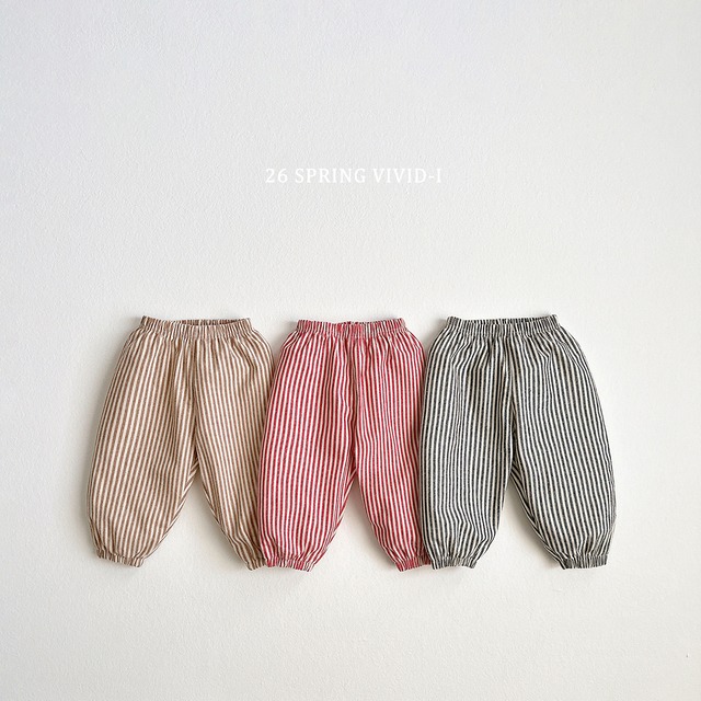 vertical jogger pants【VIVID】※3月下旬〜4月上旬発送予定