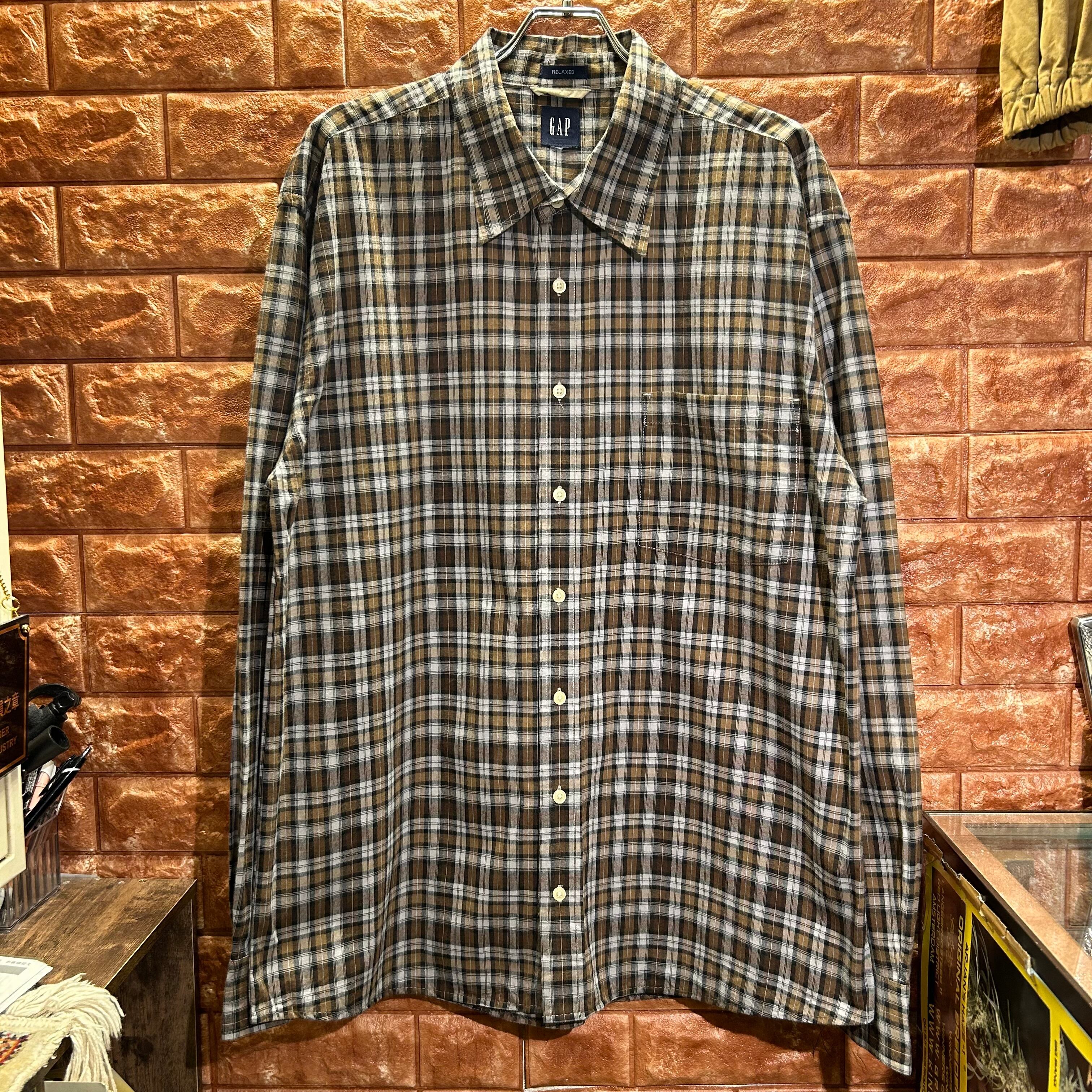 ST JOHN’S BAY チェックシャツ check cotton 90〜00s】 ST.JOHN'S BAY Cotton Shirt | Johnson Market