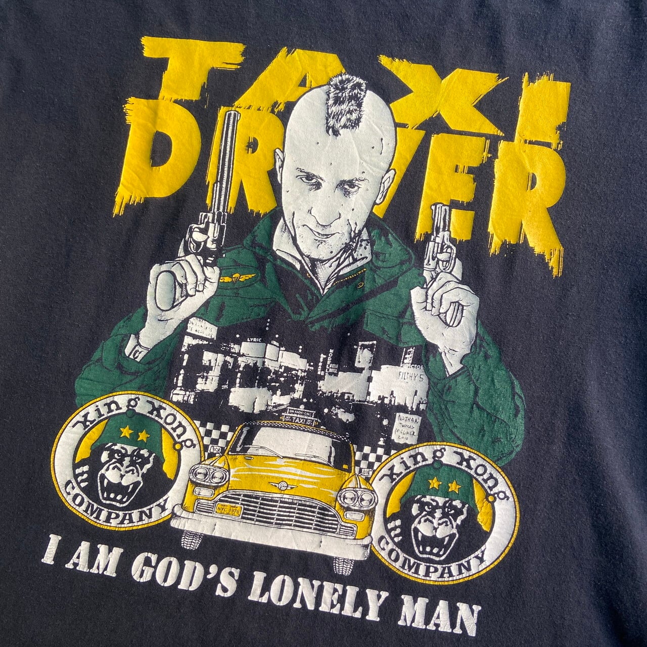 00年代 TAXI DRIVER タクシードライバー 映画 ムービーTシャツ メンズL 