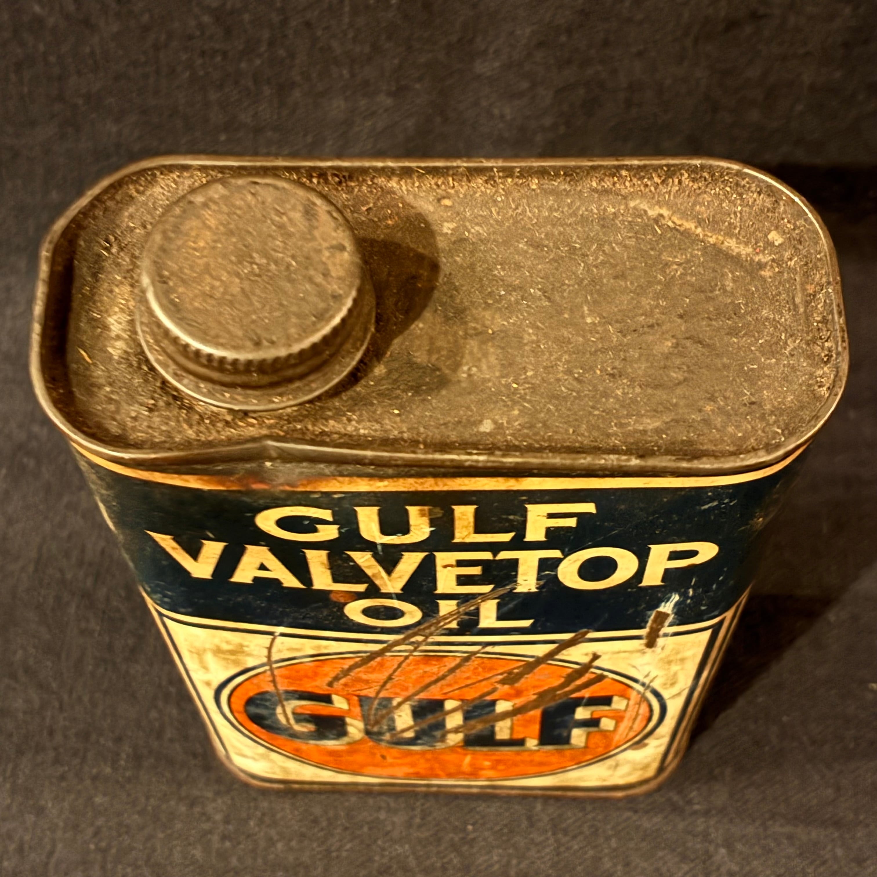 1940's〜50's GULF OIL缶 T-656 | CANDY STORE ROCK