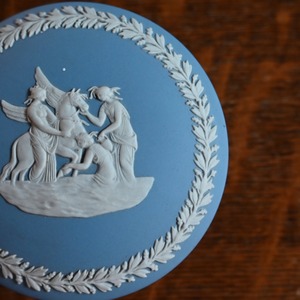 WEDG WOOD Accessory Case/ ウエッジウッド アクセサリーケース〈 小物入れ・ピルケース・収納・アンティーク・ヴィンテージ 〉114542