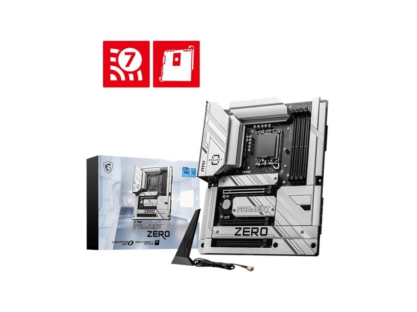 MSI Z790 PROJECT ZERO LGA1700 Wi-Fi 7 DDR5 バックコネクトデザイン