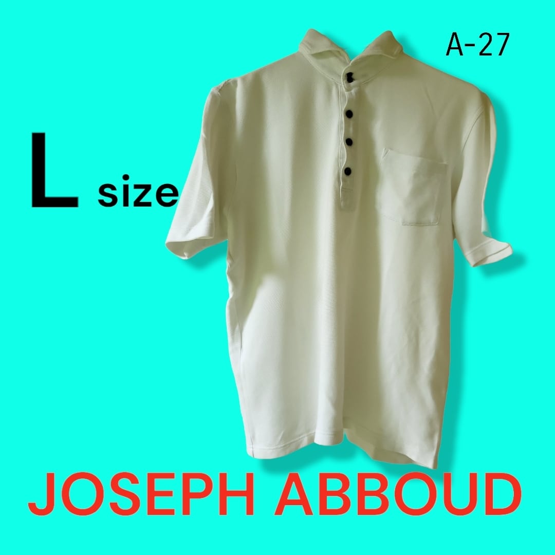 JOSEPH ABBOUD【ジョセフアブード】ポロシャツ 襟に染みあり | Pay ID