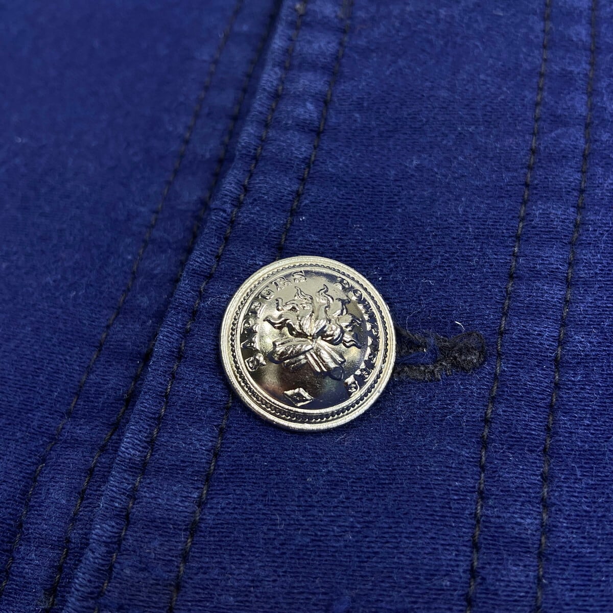 50年代 ブルーモールスキン ファイヤーマンジャケット フレンチワーク