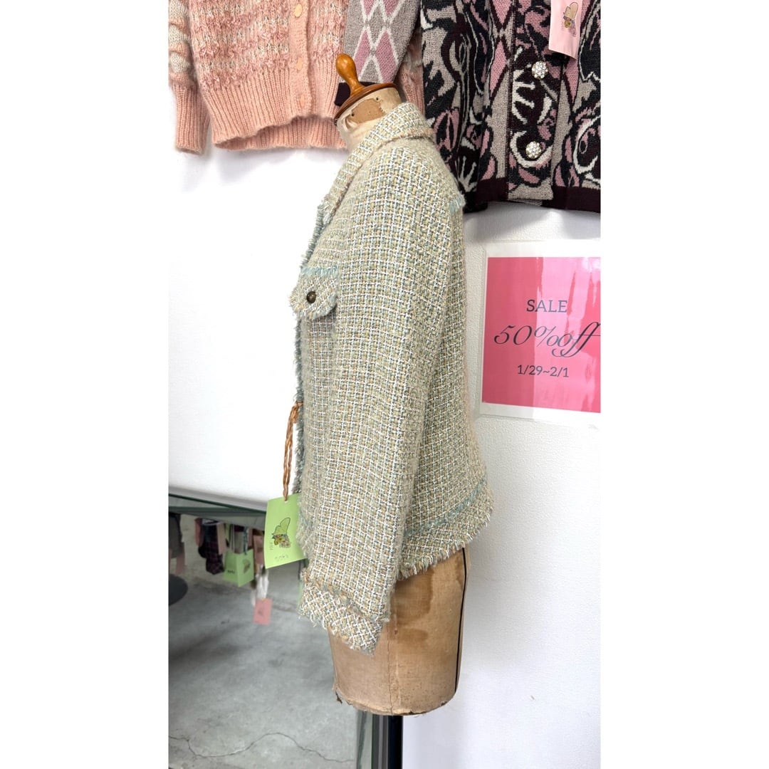 tweed jacket / ツイードジャケット #z118 | KAU