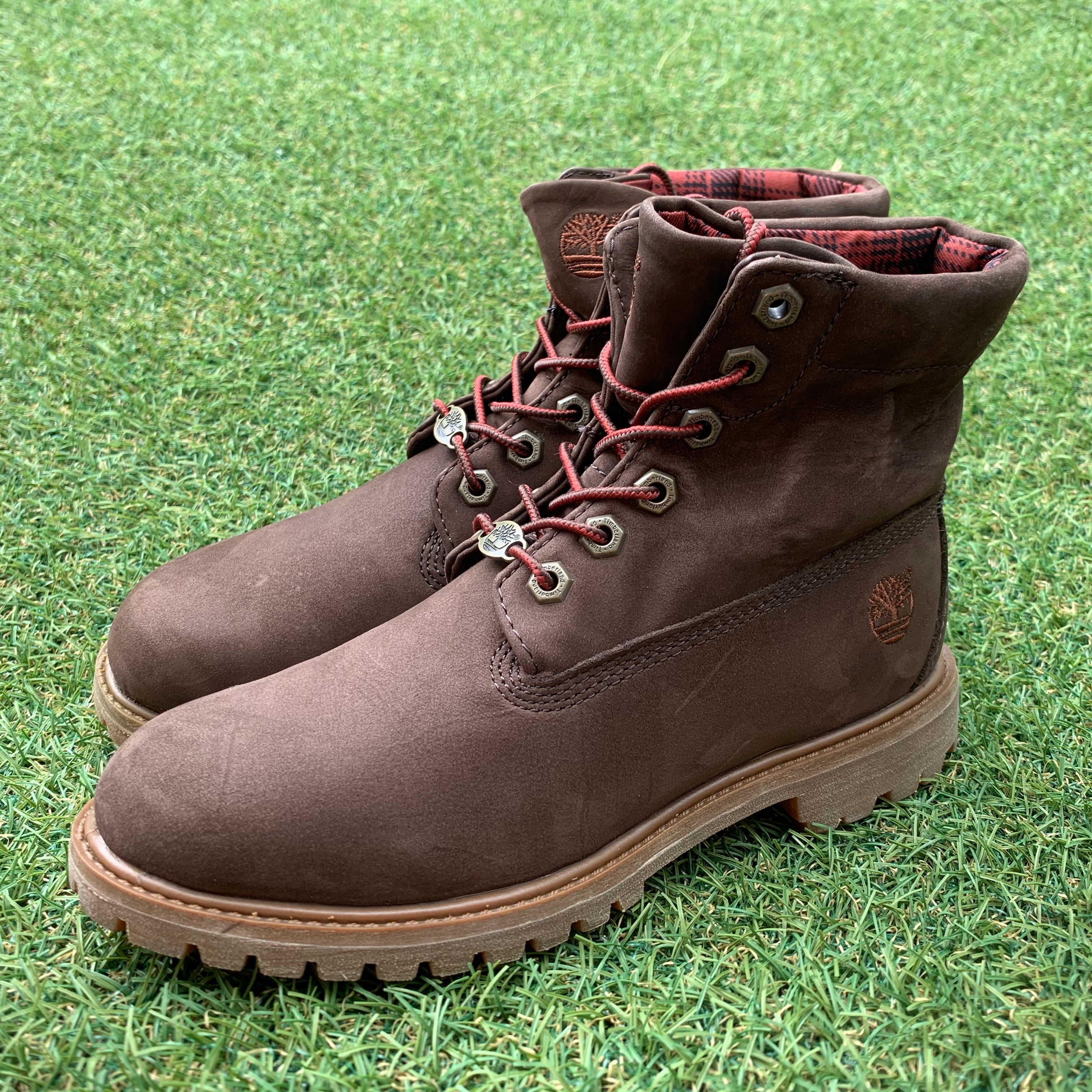 Timberland ティンバーランド ロールトップブーツ レザー ブラウン26 Timberland ROLL TOP BOOTS ティンバーランド ロールトップブーツ E434