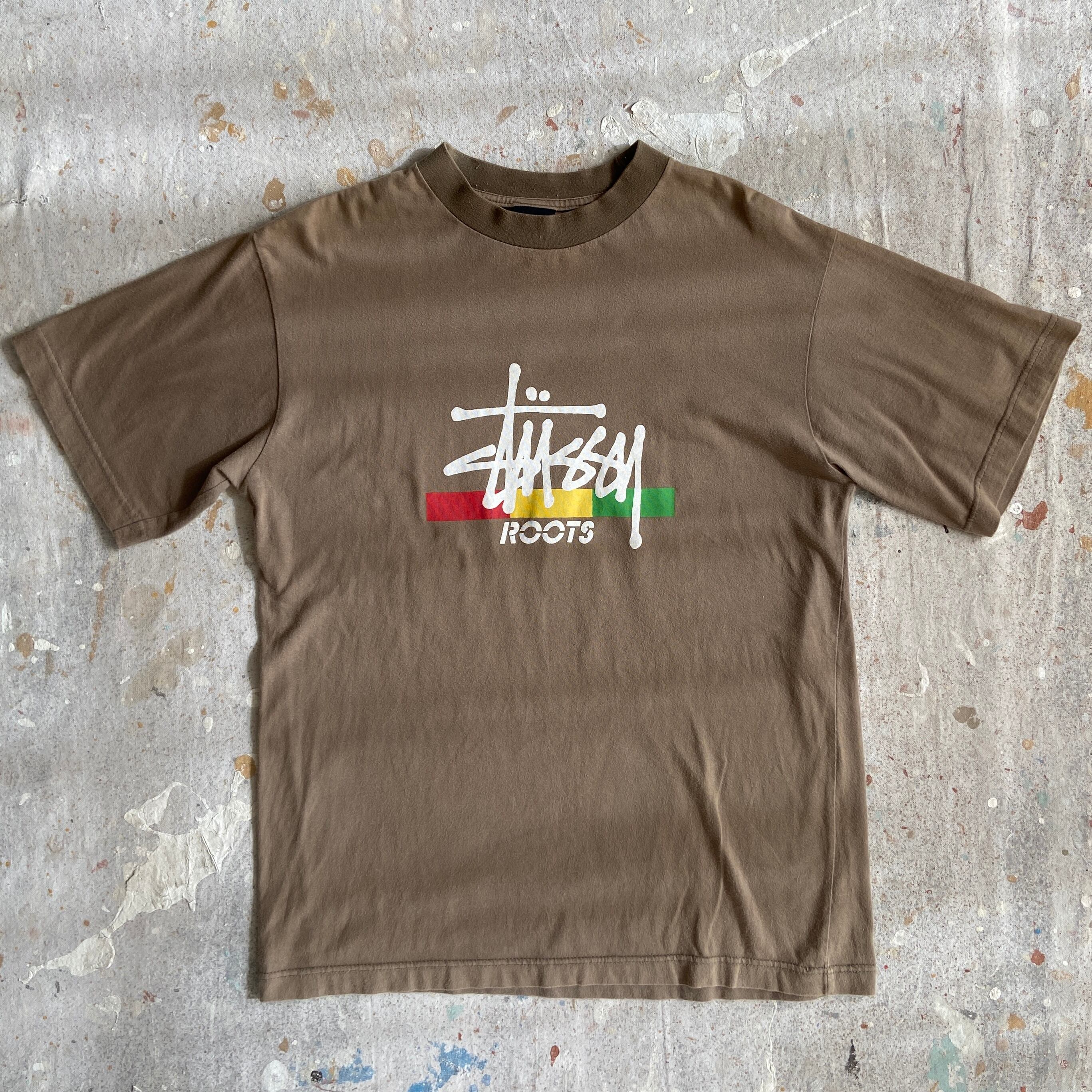 1990s Old STUSSY Tee L Made in USA F747