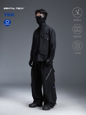 SENTNLTECH テクニカルワークシャツ