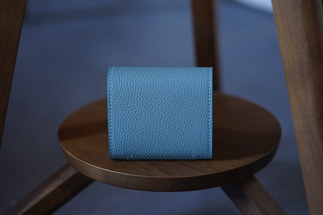 【即納品】ギャルソンウォレット ミニ スカイ