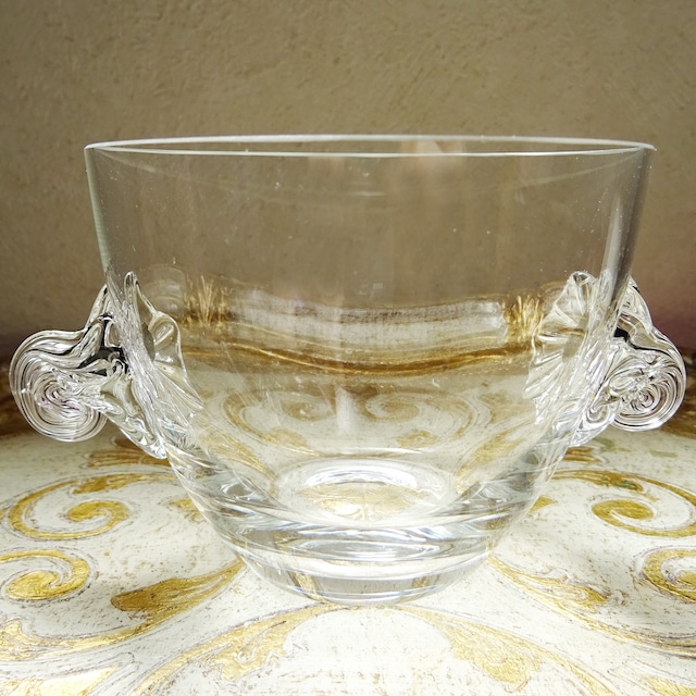 チェコスロバキア たこモチーフのガラスのコップ