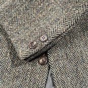 CHESSROCK チェスロック john g hardy ジョンジーハーディー 英国製 ツイード 段返り3B テーラードジャケット サイズ 95 /ビンテージ/ヘリンボーン