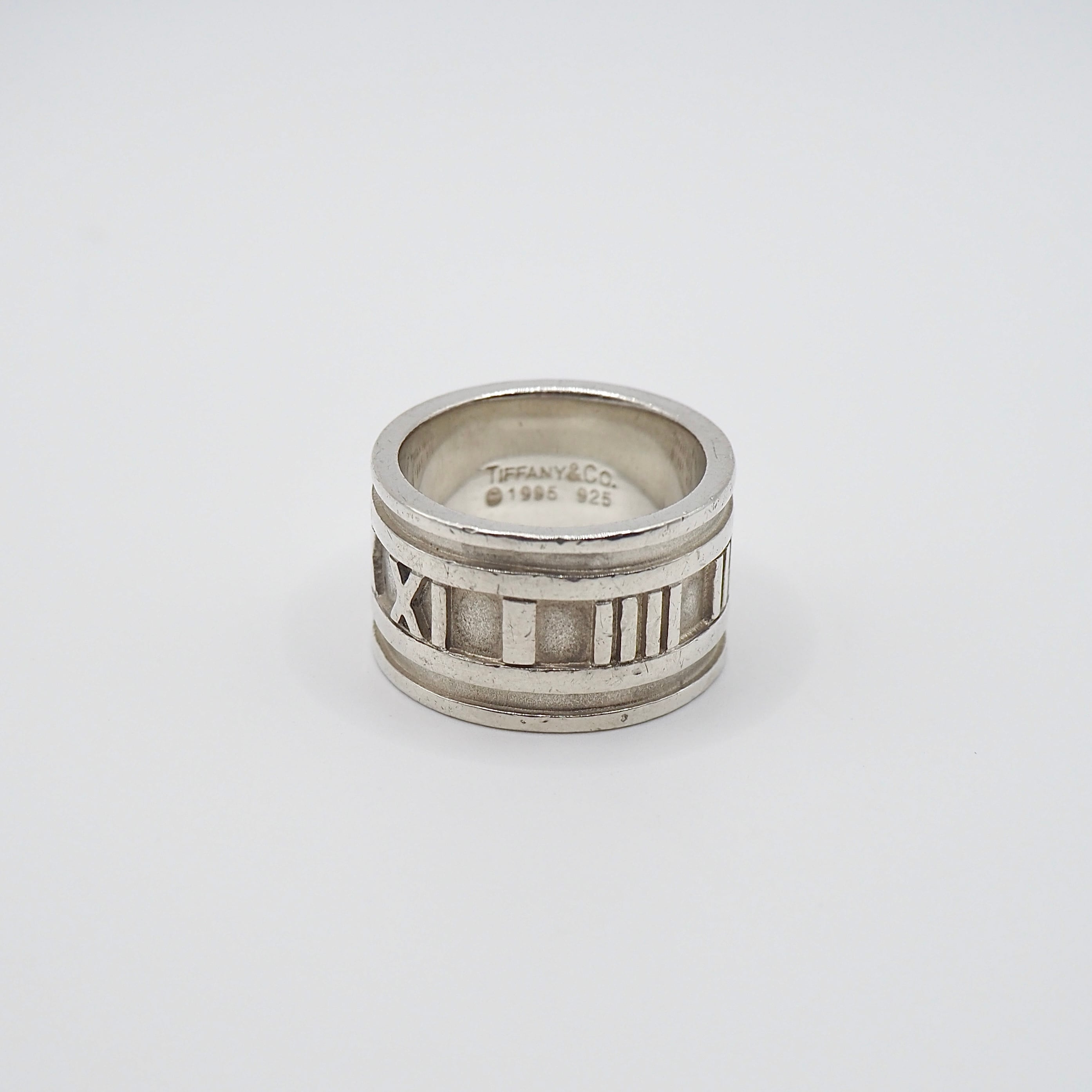 【正規品】ティファニー アトラス ワイド リング シルバー 925 8号 TIFFANY&Co.（ティファニー） 8号 リング・指輪 アトラス 2006年限定