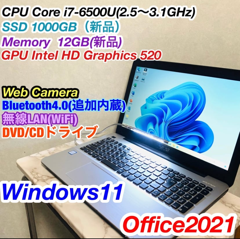 ASUS  Notebook  X555UA  Intel Core i7