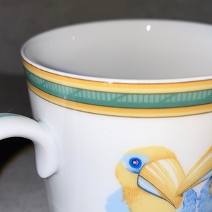 HERMES mug “toucans”