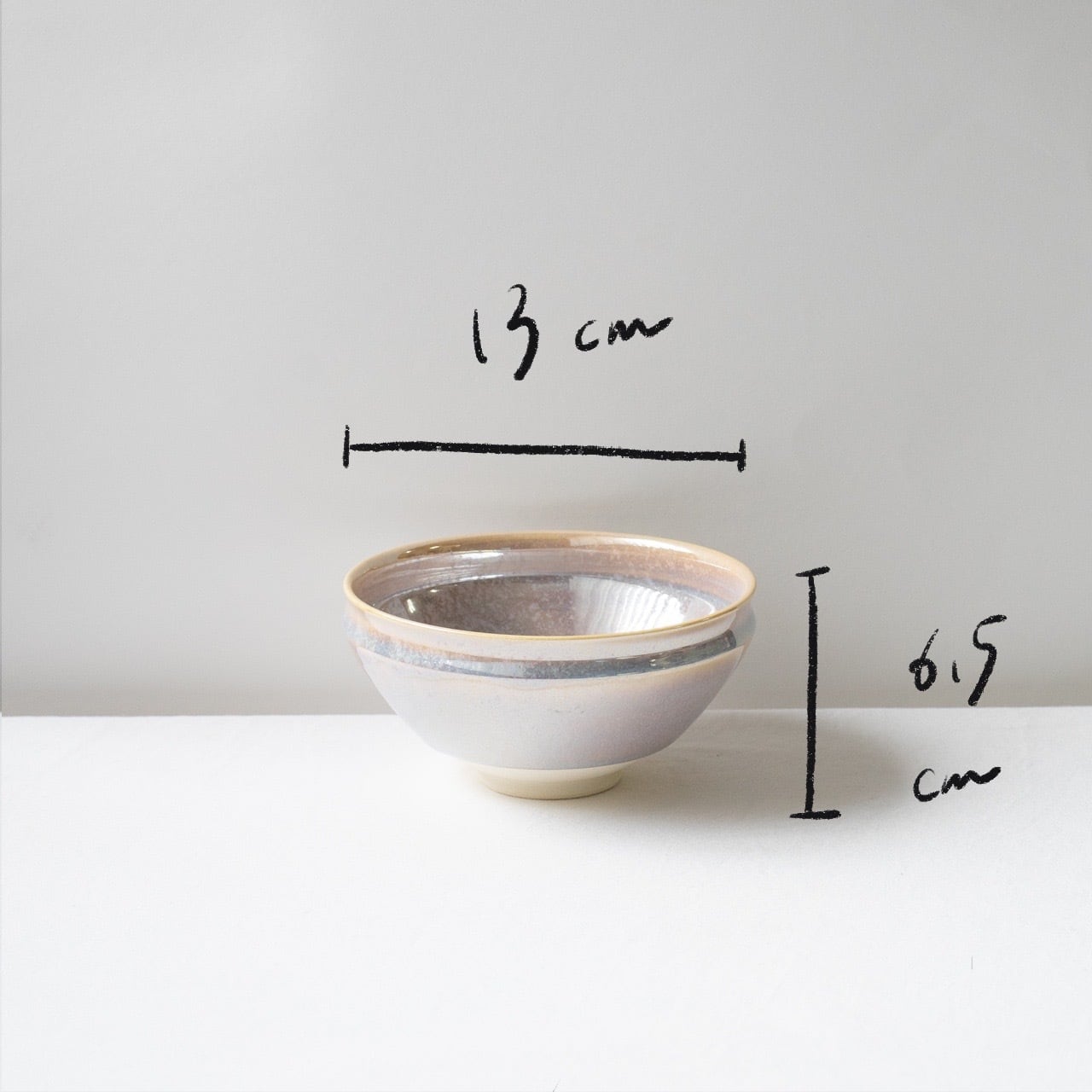 京型抹茶碗【パール】 | Kamani | 多治見で営む 美濃焼器のWebショップ