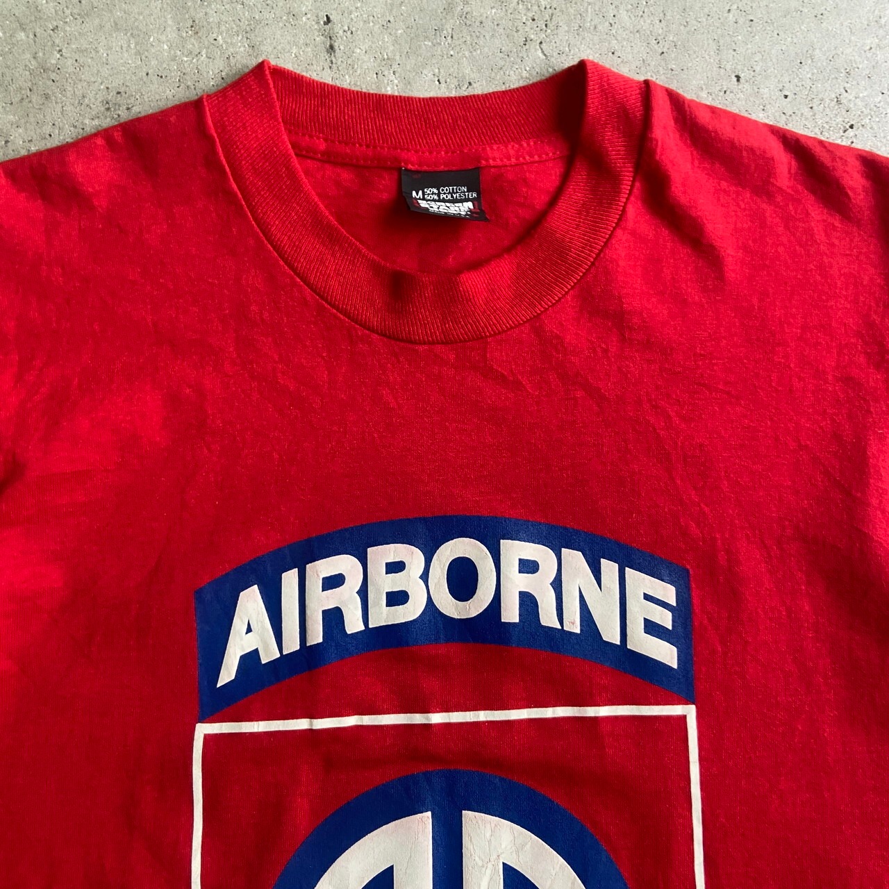 USA製 90年代 ”AIRBORNE FT.BRAGG NC” U.S.Army アーミー ミリタリー 