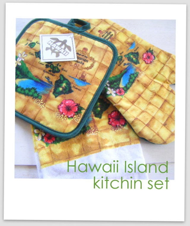 キッチン小物 SET” Hawaii Islands