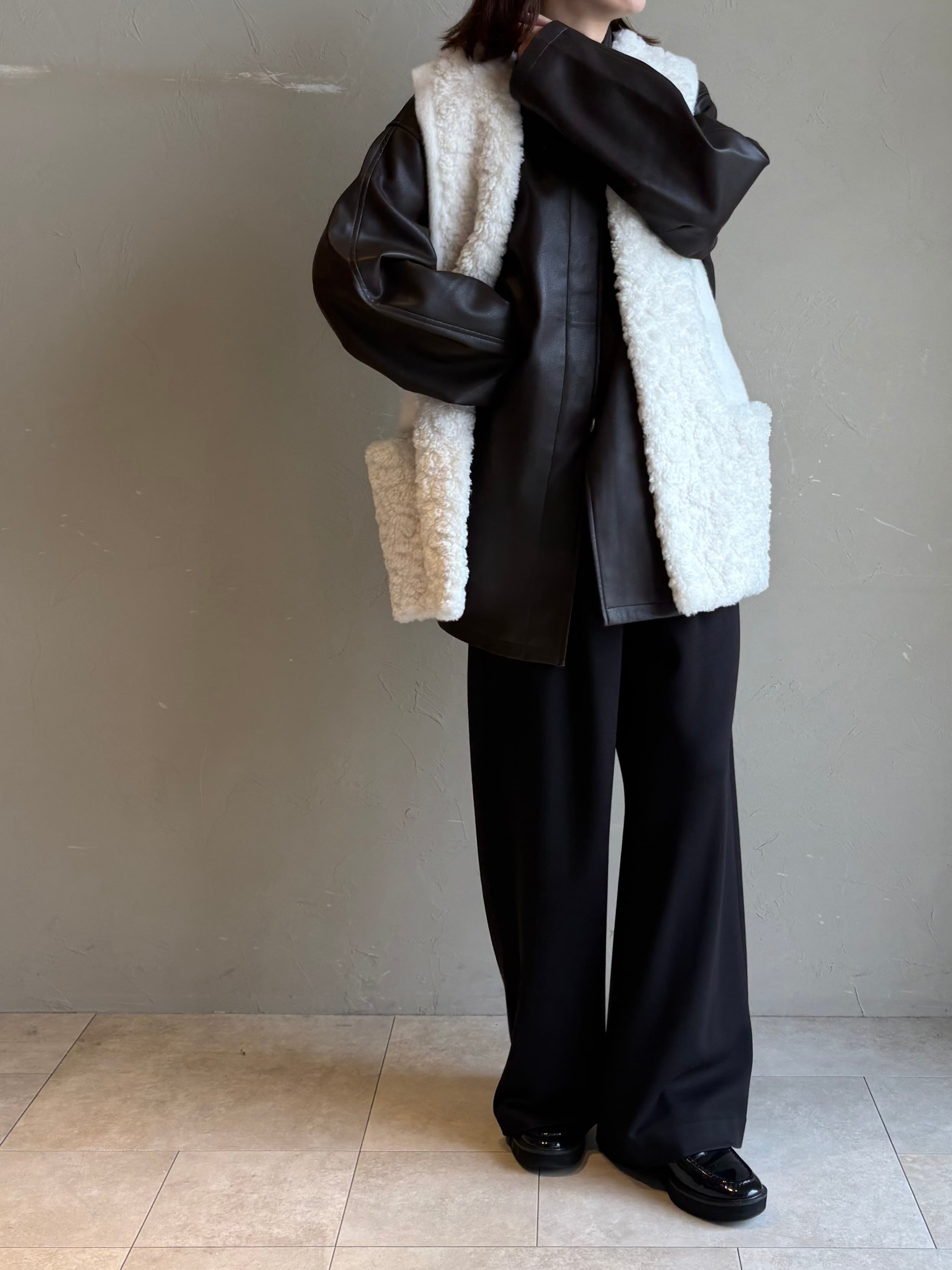 VERSEAU 】リバーシブルファームートンジレ | valance 福井