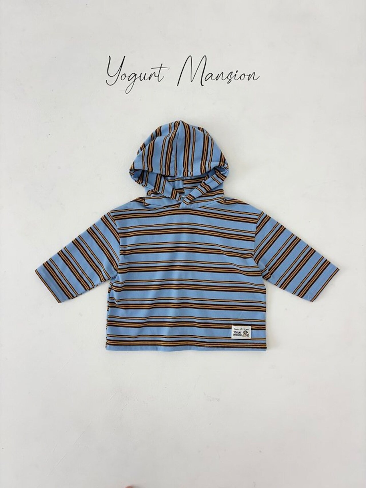 韓国子供服 / 26Autumn / 〖取寄〗Yogurt Mansion / みつばちフード / キッズ服 *XS~JM*