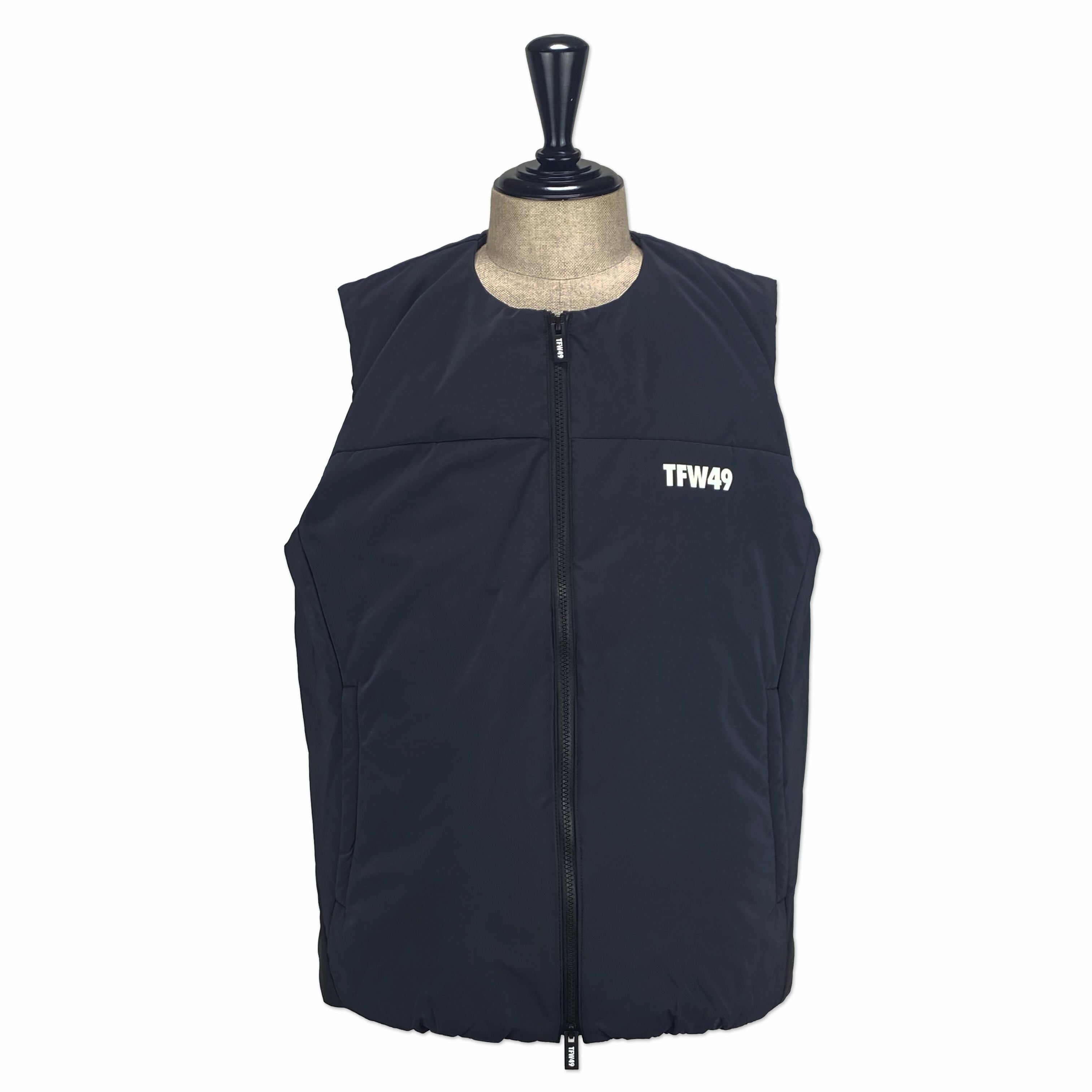 TFW49 PADDING VEST ブラック　L サンプル TFW49】《MEN'S》PADDING VEST (BLACK) | Sandy GOLF