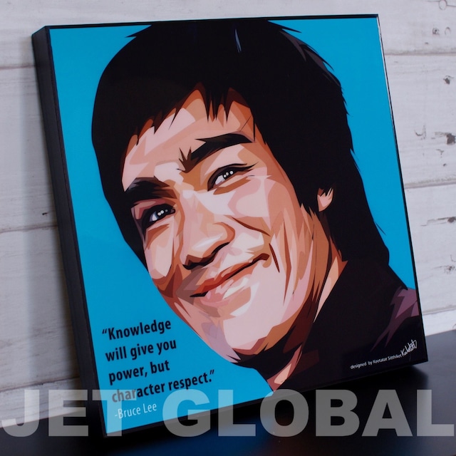 ブルース・リー ブルー/ BRUCE LEE : BLUE / Lサイズ 52cm / PAPM_0025